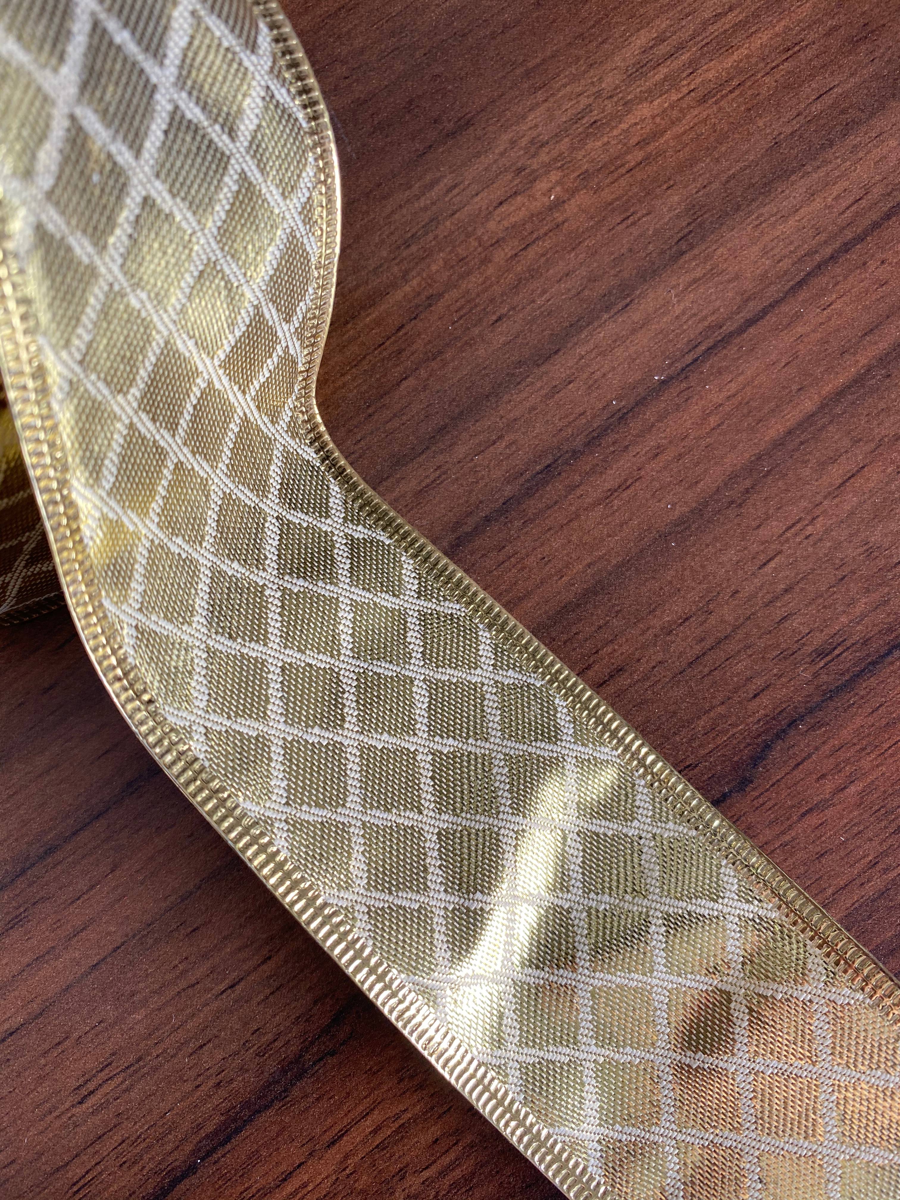 6.3cmChristmas Glitter mesh webbing with Wired Edges Ribbon For Christmas Decoration Glitter Ribbon