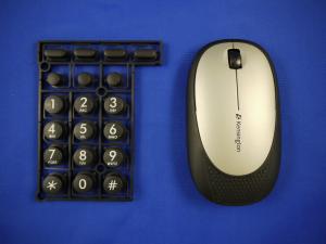 China Two K Overmolding Injection Molding Computer Products 2 Shot Multi Color wholesale