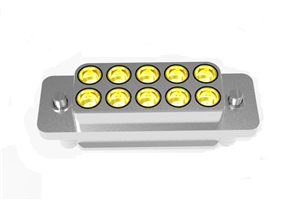 High Frequency Rectangular Integrated RF Connector