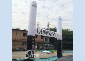 China White N Black Guinness inflatable advertising arch for outdoor promotion activities wholesale