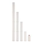 10 w PP Pleated Water Filter Cartridge With PP Shell for Industry 0.22 0.45 0.65