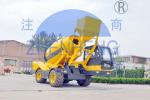 Water Supply Self Loading Concrete Mixer Machine Fast Speed Productivity