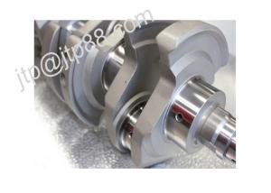 China Mitsubishi 4D30 4D31 Crankshaft Diesel Engine , Cast Steel Crankshaft 700mm Length wholesale