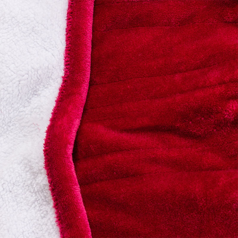 Heat Evenly Washable Electric Heated Blanket With 5 Graphene Sheets OEM