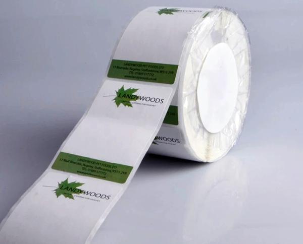 Custom waterproof mat self-adheisve paper artpaper packaging label stickers roll