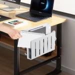 Desk Side Storage 1mm Thickness Under Steel Hanging Organizer for Office