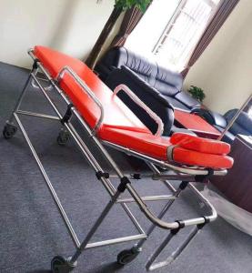 China Patients Transport Non Magnetic Stretcher Use In 1.5 T Mri Machine Rooms wholesale