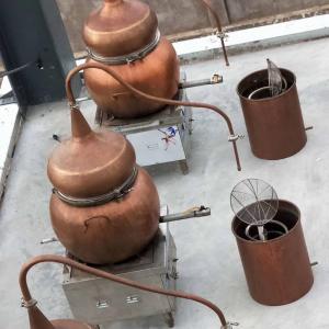 China Micro Simple Distillation Equipment Capacity 30-300L Customizable Voltage 220V/60HZ wholesale