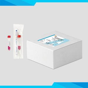 China Non Inactivated Type Viral Transport Medium Tube With Transparent Rose Red Reagent wholesale