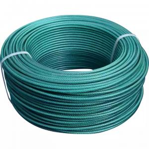 China Cold Heading Steel Special PVC / Nylon Coated Stainless Steel Wire Rope Aircraft Cable wholesale