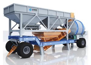 China Construction Precast Dry Mix Ready Mix Concrete Plant Automated Portable 30cbm wholesale
