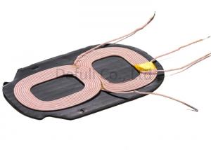 China Tx Transmitter Wireless Charging Coil 20.5mm ID With Single Layer Structure wholesale