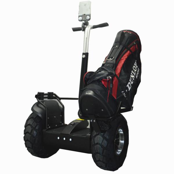 Standing Two Wheel Scooter Golf Bag Carrier Adults Self Balancing Electric