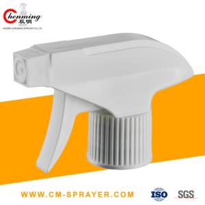 China Foaming Trigger Spray Head 28mm 28-410 White Trigger Sprayer High Viscosity Detergent wholesale
