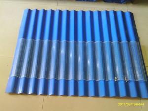 China Transparent Corrugated Fiberglass Sheet for Skylight wholesale