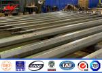 Q235 Q345 Steel Tubular Pole 36mm For Electricity Power Transmissionand