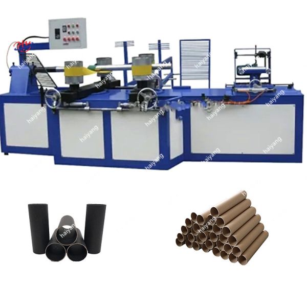 Automatic Spiral Cardboard Paper Tube Core Making Machine