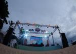 Outdoor Transparent P10.42mm Waterproof LED Screen IP65 500x1000mm