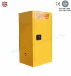 Fire Resistant Yellow Safety Mobile Storage Cabinet , Flame Proof Cabinets 20