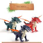 PVC Electric Dinosaur Toy for Children Age Range 0 to 24 Months Sound and Light