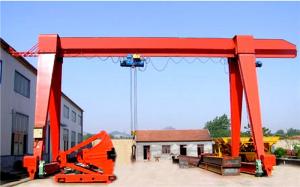 China 380V 60HZ Rail Mounted Mobile Gantry Crane 15 Ton 20 Ton 25 Ton Overhead Crane wholesale