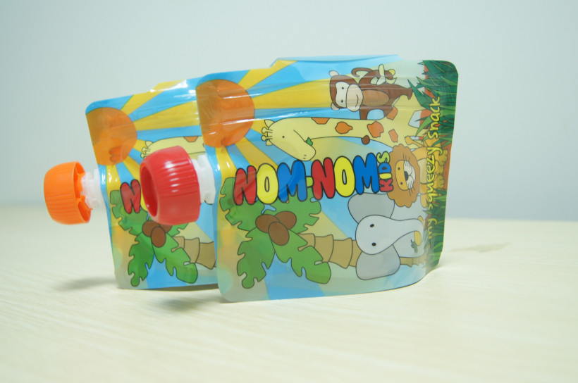 80ml Pba Free Reusable Side Spout Pouch Packaging Babyfood Yoghurt k Bags