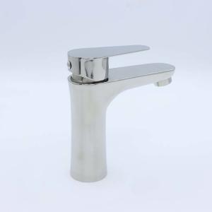 China 304 Stainless Steel Bathroom Basin Mixer Taps Brushed 150mm*140mm wholesale