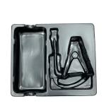 Plastic Electronic Welder Tray Black ESD Anti Static PVC Blister Accessories