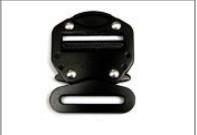 Featured JS-4028 Steel Buckles Black Color quick release buckle for fall