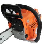 Handheld Stainless Steel Gasoline Chain Saw 52cc Heavy Duty For Tree Cutting