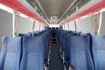 48 Seats Travel Coach Bus Overall Size 10490x2500x3550mm With Cummins Engine