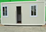 Shutter Windows Storage Container Houses , Freight Storage Containers With