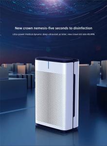 China Remove Dust Bad Smells UVC LED Air Purifier 29db Super Quiet Sleep Mode For Bedroom wholesale