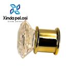 Gold Perfume Bottle Cap Replacement Cosmetic Luxury Shiny Transparent