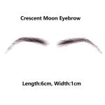 New High Quality false 100% Human Hair Lace Base Eyebrows Wig Brown Blonde
