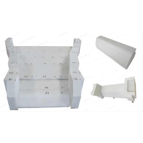 Excellent High Temperature Performance Fused Cast Corundum Refractory Brick for Glass Industry