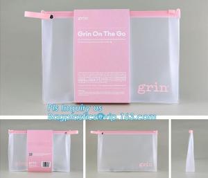 China Plastic Packaging Selected By Girls For Cosmetics Zipper Bag With Slider, Zip lockk bags zipper cosmetic bags toothbrush b wholesale