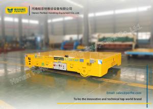 China Steel Mill Die Transfer Cart Electric Magnetic Brake With Emergency Stop Buttons wholesale