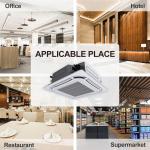 Chilled Water Fan Coil Units Price/Ceiling Concealed Ducted Air Conditioner