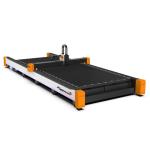 Customized HIWIN Guiderail Gantry Fiber Laser Cutting Machine for Metal Sheet