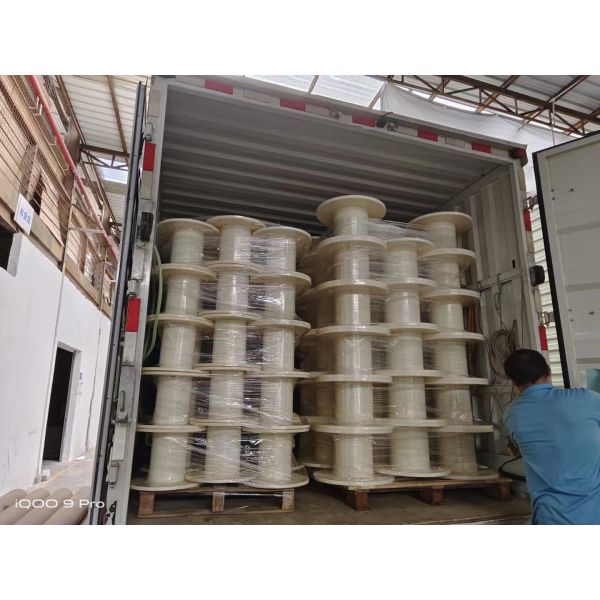 Customized 300mm ABS Plastic Wire Bobbin For Cable Making Machine