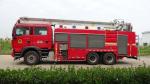 SINOTRUK 324KW Fire Fighting Water Truck 6x4 With 32M Telescopic Boom