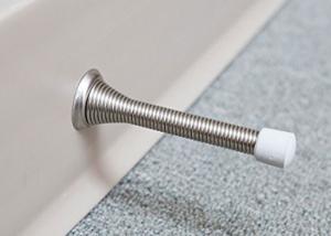 China Custom Size White Hinge Pin Spring Loaded Door Stop Replacement Bumper Rubber Tips wholesale