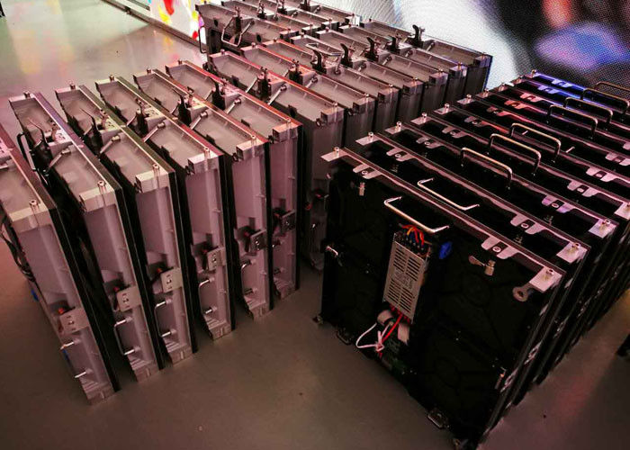 CE P3.91 Indoor SMD Led Screen Rental With Aluminum Die - Casing Cabinet