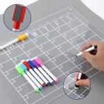 Factory Directly Customized Monthly Weekly Daily Planner Calendar Clear Acrylic
