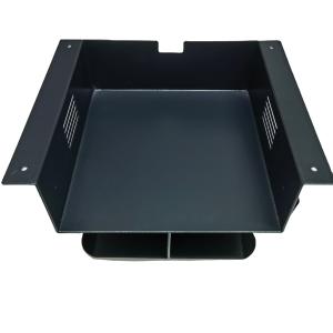 China Home Office Desk Under Desk CPU Mount With Headphone Hanger Steel Computer Mount wholesale