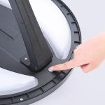 Intelligent Round Outdoor Garden Solar Light Human Body Sensor Street Light 20W