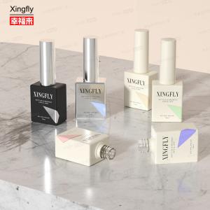 China 12ml Square Brand New Optional Accessories Cat Eye Gel Uv Nail Polish Empty Bottle wholesale