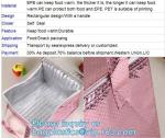 Reusable aluminium Portable Oxford Cloth Insulation lunch bag Quality Thermal