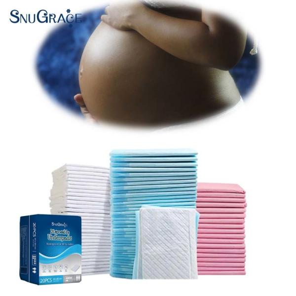 Samples Freely Offered Customizable Size SnuGrace Adult Under Pad Absorbent Pad
